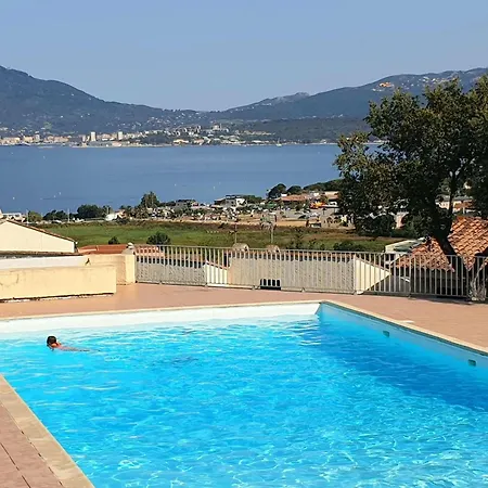 Apartament 3 Pieces Avec Piscine, Clim Et Wi-fi A Porticcio - Fr-1-61-638 *